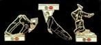 VW Audi Contrat Tranquillite trio pin, Verzamelen, Verzenden, Nieuw, Transport, Speldje of Pin