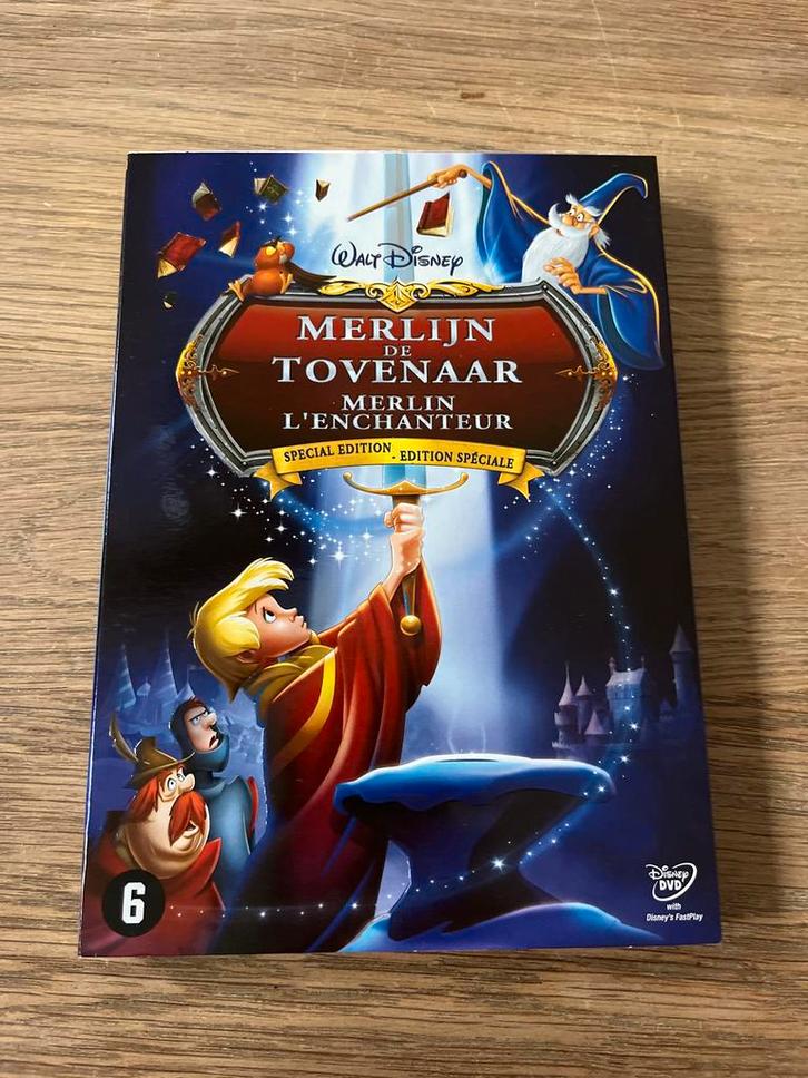 Merlijn de Tovenaar DVD - Nieuw in Folie!, Cd's en Dvd's, Dvd's | Kinderen en Jeugd, Nieuw in verpakking, Film, Avontuur, Alle leeftijden