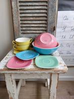 Pastel servies van o.a. Boch la Louviere, Ophalen of Verzenden