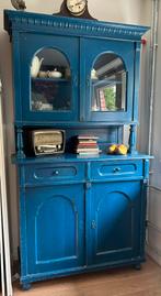 Leuke oude houten buffetkast, Huis en Inrichting, Kasten | Buffetkasten, Ophalen, Gebruikt, 25 tot 50 cm, 100 tot 150 cm