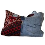 Kelim Tas met gerecyclede Jeans, Verzenden, Nieuw, Blauw, Overige merken