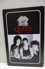 QUEEN FREDDY MERCURY metalen poster bord, Ophalen of Verzenden, Nieuw