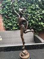 Groot beeld in brons genaamd ''mercury'' (hermes),, Ophalen of Verzenden