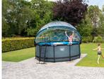 Exit zwembad incl. overkapping en ca 3mtr ø en 75 cm hoog, Tuin en Terras, Zwembaden, Ophalen, Minder dan 80 cm, Rond, 300 cm of meer