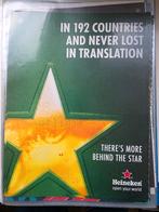 Heineken reclame, Verzamelen, Biermerken, Ophalen of Verzenden, Reclamebord, Plaat of Schild, Heineken