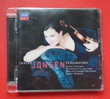 cd Janine Jansen Violin concerto souvenir d'un lieu cher  beschikbaar voor biedingen