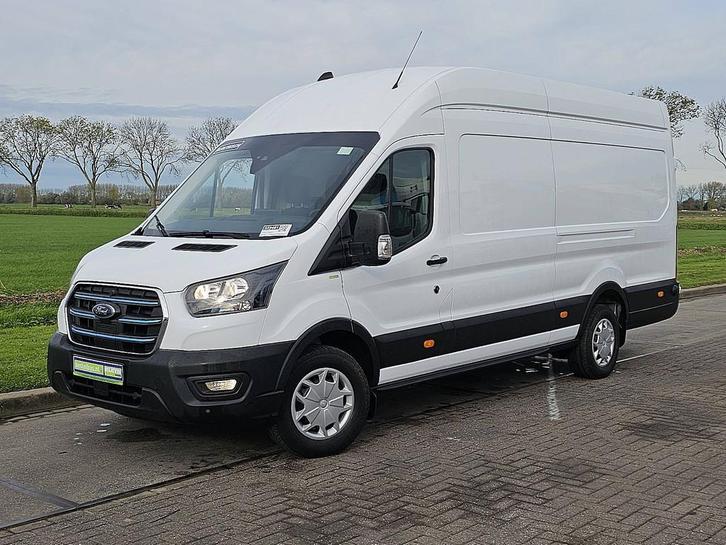 Ford E-Transit 350 L4H3 Trend 68 kWh Airco Automaat Koerier, Auto's, Bestelauto's, Bedrijf, Te koop, ABS, Achteruitrijcamera, Airconditioning