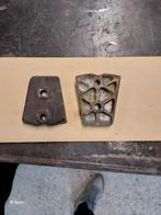 Zundapp 529 schokbreker frameplaatjes, Ophalen of Verzenden, Gebruikt, Frame