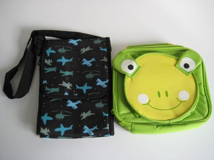 2 koeltassen voor kinderlunch donkerblauw=NIEUW, Caravans en Kamperen, Koelboxen, Nieuw, Koeltas, Koelelement, Ophalen of Verzenden