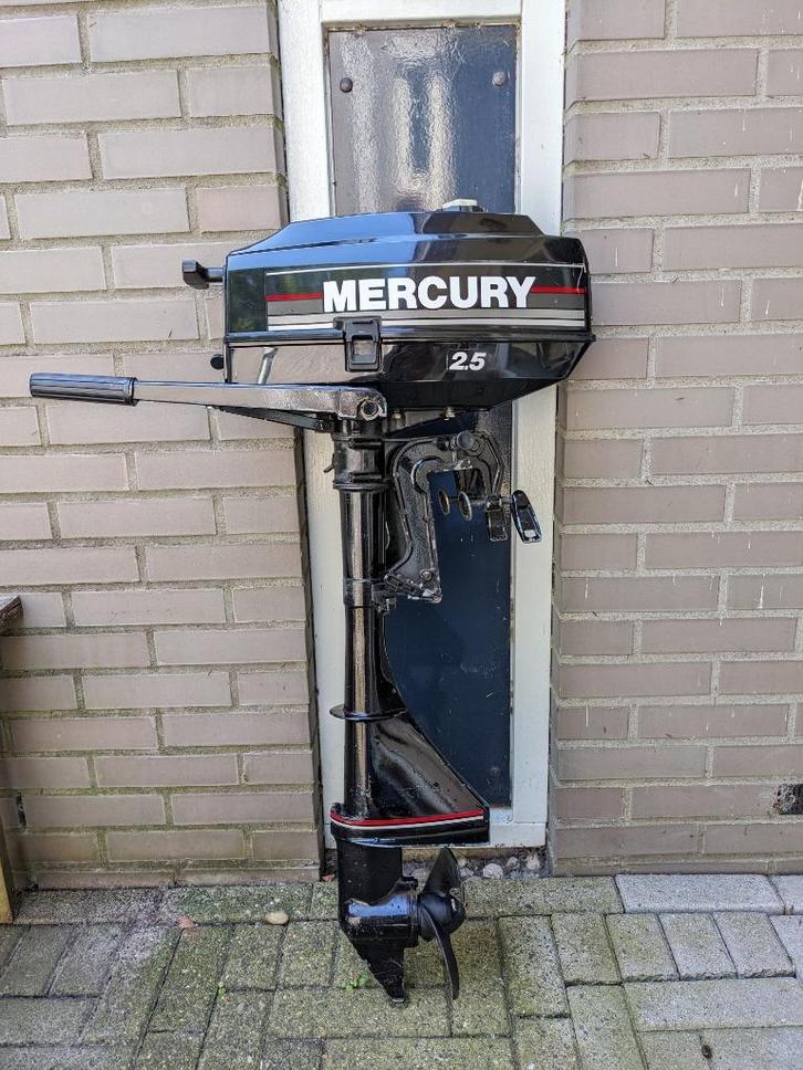 buitenboordmotor 2.5pk mercury, Watersport en Boten, Bootonderdelen, Gebruikt, Motor en Techniek, Motorboot, Ophalen