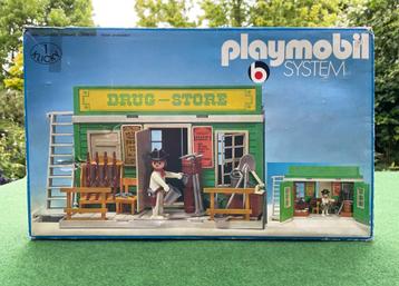 Playmobil Klicky Western Drug Store 3424 compleet met doos beschikbaar voor biedingen