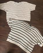 2x Chastar truitje streep onesize ecru zwart beige izgs, Ophalen of Verzenden, Zo goed als nieuw
