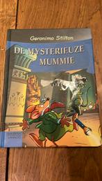 Geronimo Stilton - De mysterieuze mummie, Ophalen of Verzenden, Zo goed als nieuw, Geronimo Stilton