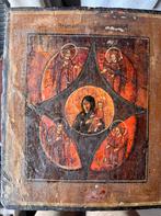 Antiek Russisch Orthodox Icoon, Ophalen of Verzenden