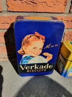 Diverse antieke Verkade blikken vanaf €4,50 p/st 10 voor €30, Ophalen of Verzenden, Zo goed als nieuw, Koek(jes), Verkade