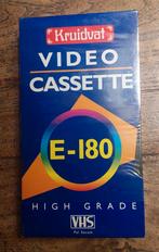 Kruidvat VHS Videocassette E-180, Cd's en Dvd's, Alle leeftijden, Ophalen of Verzenden, Nieuw in verpakking, Overige genres