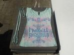 vintage Custo Barcelona jurk festival outfit maat 2 / M 38, Kleding | Dames, Maat 38/40 (M), Custo Barcelona, Blauw, Ophalen of Verzenden