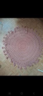Nattiot vloerkleed - Oud roze - Mooie staat!, Rond, Bohemian, Ophalen of Verzenden, Zo goed als nieuw