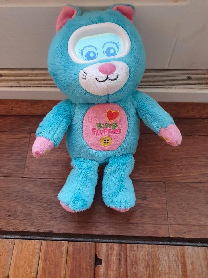 KidiFluffies Interactieve Knuffel Kat, Kinderen en Baby's, Speelgoed | Vtech, Gebruikt, 2 tot 4 jaar, Ophalen