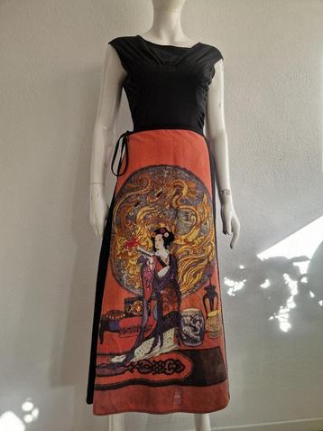 Lightning wikkelrok. Maat M. Japanse print. beschikbaar voor biedingen