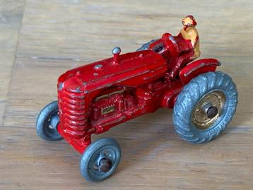 Matchbox Moko Lesney 4 A - Massey Harris Tractor rood  1954 beschikbaar voor biedingen