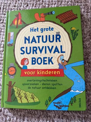 Het Grote Natuur Survival Boek voor Kinderen beschikbaar voor biedingen