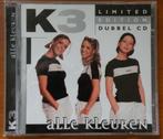 K3 Alle kleuren, dubbel c.d., limited edition. 2001., Ophalen of Verzenden, Zo goed als nieuw, Muziek