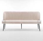 EetkamerBank Met Rugleuning. Creme. 180 cm. Nieuw In Doos., Huis en Inrichting, Banken | Sofa's en Chaises Longues, Minder dan 75 cm