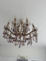 Kroonluchter kristal antiek, Huis en Inrichting, Lampen | Kroonluchters, Ophalen, Gebruikt, Overige materialen
