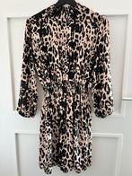 Tijgerprint jurk • L • Most Wanted, Kleding | Dames, Jurken, Bruin, Maat 42/44 (L), Ophalen of Verzenden, Zo goed als nieuw