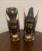 Maskers Bali Thailand Gold God Barong Wood Boeddha Mask, Antiek en Kunst, Kunst | Niet-Westerse kunst, Ophalen of Verzenden