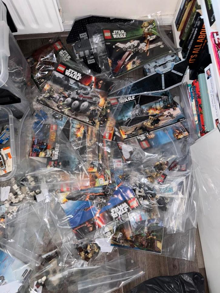 Lego star wars veel! Grote partij minifgs en sets, Kinderen en Baby's, Speelgoed | Duplo en Lego, Gebruikt, Lego, Complete set