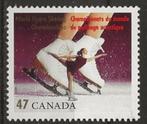 Canada 128, kunstschaatsen3, Verzenden, Gestempeld, Noord-Amerika