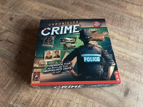 Chronicles of Crime Bordspel, Hobby en Vrije tijd, Gezelschapsspellen | Bordspellen, Zo goed als nieuw, Een of twee spelers, Ophalen of Verzenden