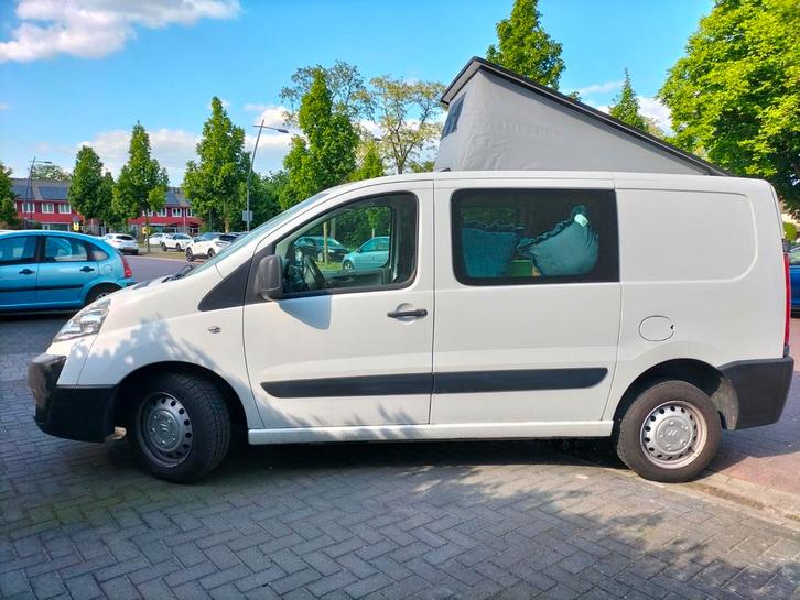 Citroën Citroen 2016 Wit camperbus, Caravans en Kamperen, Campers, Particulier, Buscamper of Camperbus, Overige merken, Diesel