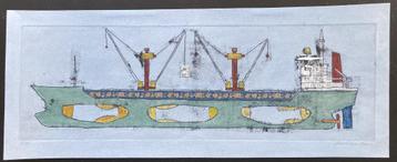 Ellen van Toor - Vrachtschip met vis beschikbaar voor biedingen