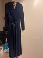 Elegante blauwe jurk maat 40/46, Maat 38/40 (M), Blauw, Ophalen of Verzenden, Zo goed als nieuw