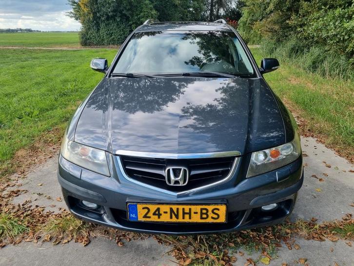 Honda Accord 2.4 I station executive AUT 2003 Grijs apk trek, Auto's, Honda, Particulier, Accord, ABS, Airbags, Airconditioning