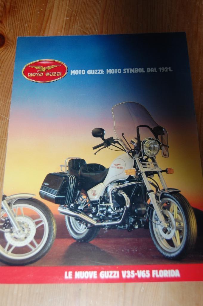 Moto Guzzi V35 en V65 Florida uitgave 03/1991, Motoren, Handleidingen en Instructieboekjes, Moto Guzzi, Ophalen of Verzenden