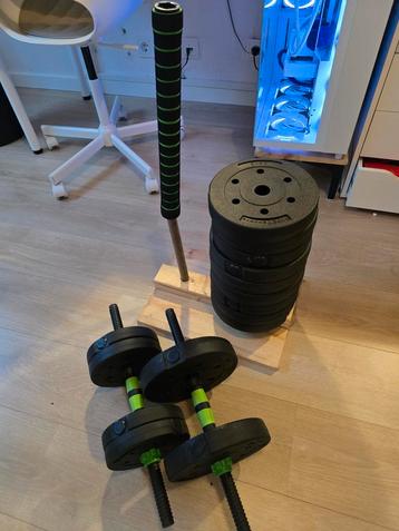 ZGAN Venom sports 2in 1  vinyl dumbell/halter set te koop.
 beschikbaar voor biedingen