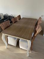Eetkamer tafel, Ophalen, Gebruikt, 200 cm of meer, 50 tot 100 cm