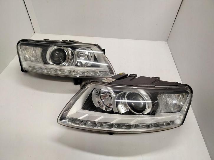 Audi A6 C6 4F Xenon Led Geen Torsie lamp links rechts, Auto-onderdelen, Verlichting, Audi, Gebruikt, Ophalen of Verzenden