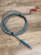 Opener  Afvoeren verstopping  5 meter Lengte Dikte 9 mm, Ophalen of Verzenden, Zo goed als nieuw