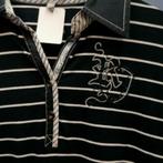 Rabe polo shirt donker blauw / wit gestreept 3/4 mw M 37346, Kleding | Dames, Maat 38/40 (M), Rabe, Blauw, .
