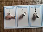 Bedels zilver visje en twee eikeltjes, Overige merken, Nieuw, Ophalen of Verzenden, 2 of 3 bedels