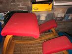 Stokke balans stoel, Huis en Inrichting, Stoelen, Gebruikt, Ophalen of Verzenden, Rood, Eén