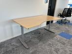 Elektrisch Kinnarps Bureau180x90xH62-85cm met kabelgoot,30st, Verzenden, Elektrisch, Gebruikt, Bureau