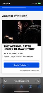 The Weeknd concert 16 juli 2026, Tickets en Kaartjes, Twee personen, Juli