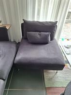 Soderhamn ikea bank (2.5 zits) en bijbehorende poef, Huis en Inrichting, Ophalen, Gebruikt, 125 cm of meer, 75 tot 100 cm