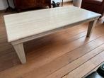 Travertin Salontafel, Huis en Inrichting, Tafels | Salontafels, Ophalen, Overige materialen, Gebruikt, 100 tot 150 cm